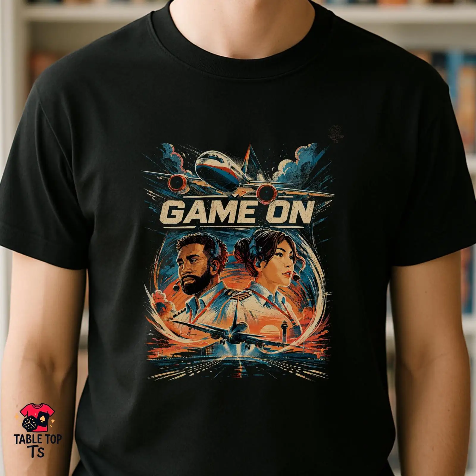 Board Game Inspiration - Футболка GAME ON в стиле Sky