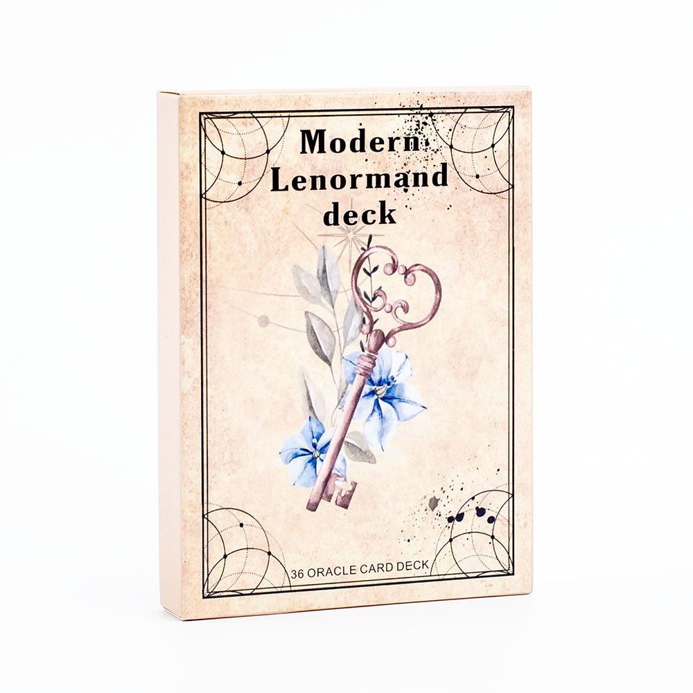 Board Game Illustration - Современная настольная игра Lenormand Deck, английская