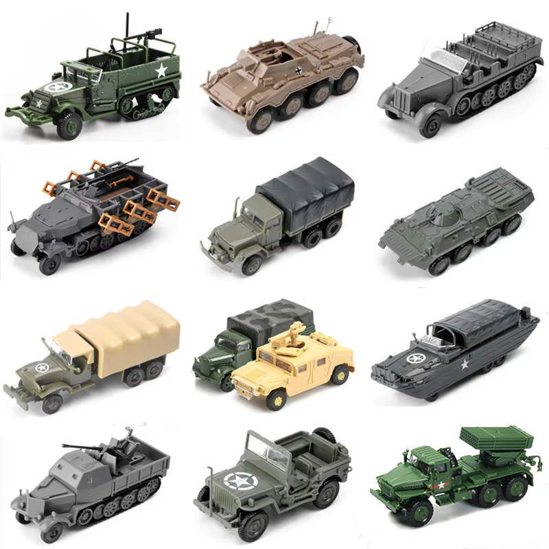 Board Game Simple - 4D 1/72 военная техника в сборе,