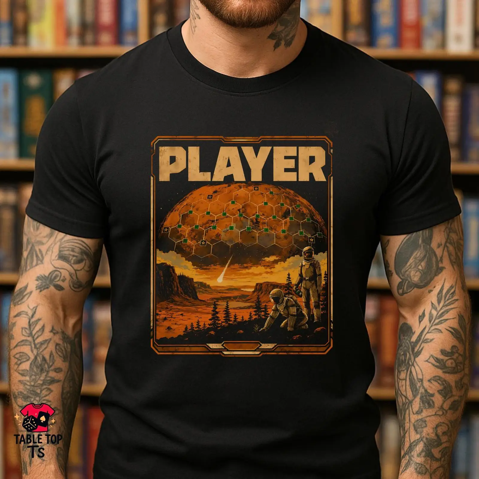 Board Game Inspiration - Футболка для геймеров в стиле «Терраформинг