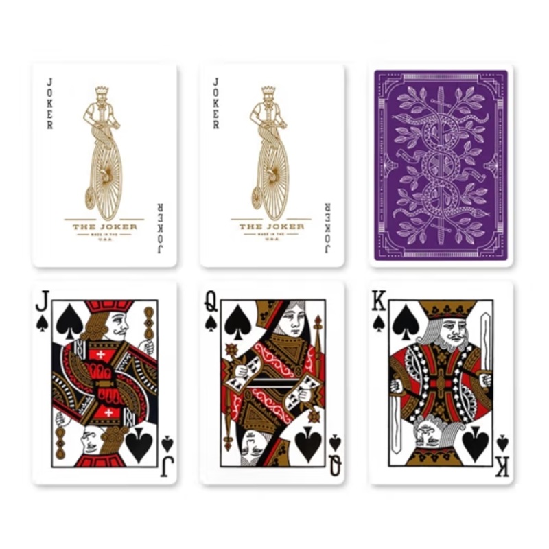 Игральные карты Purple Monarch – обзор и цена Board Game Illustration