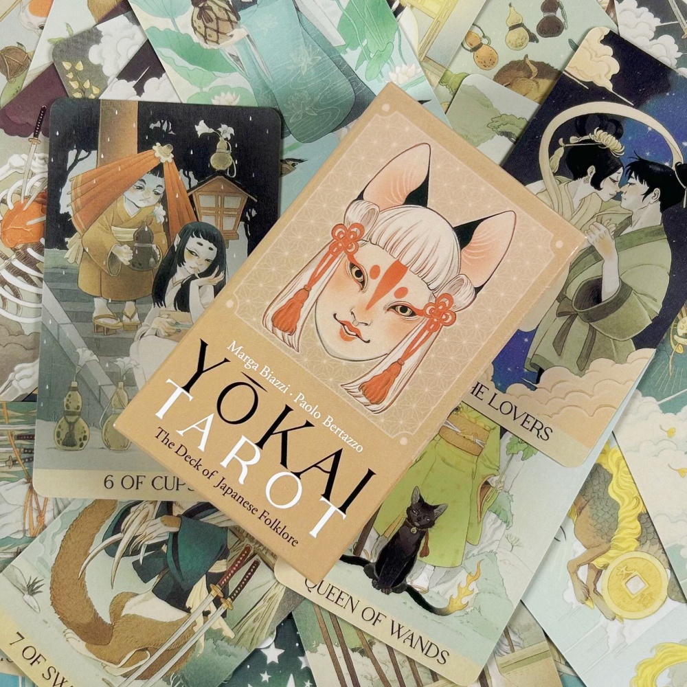 Колода карт Таро Йокай, 78 шт. – обзор и цена Board Game Illustration